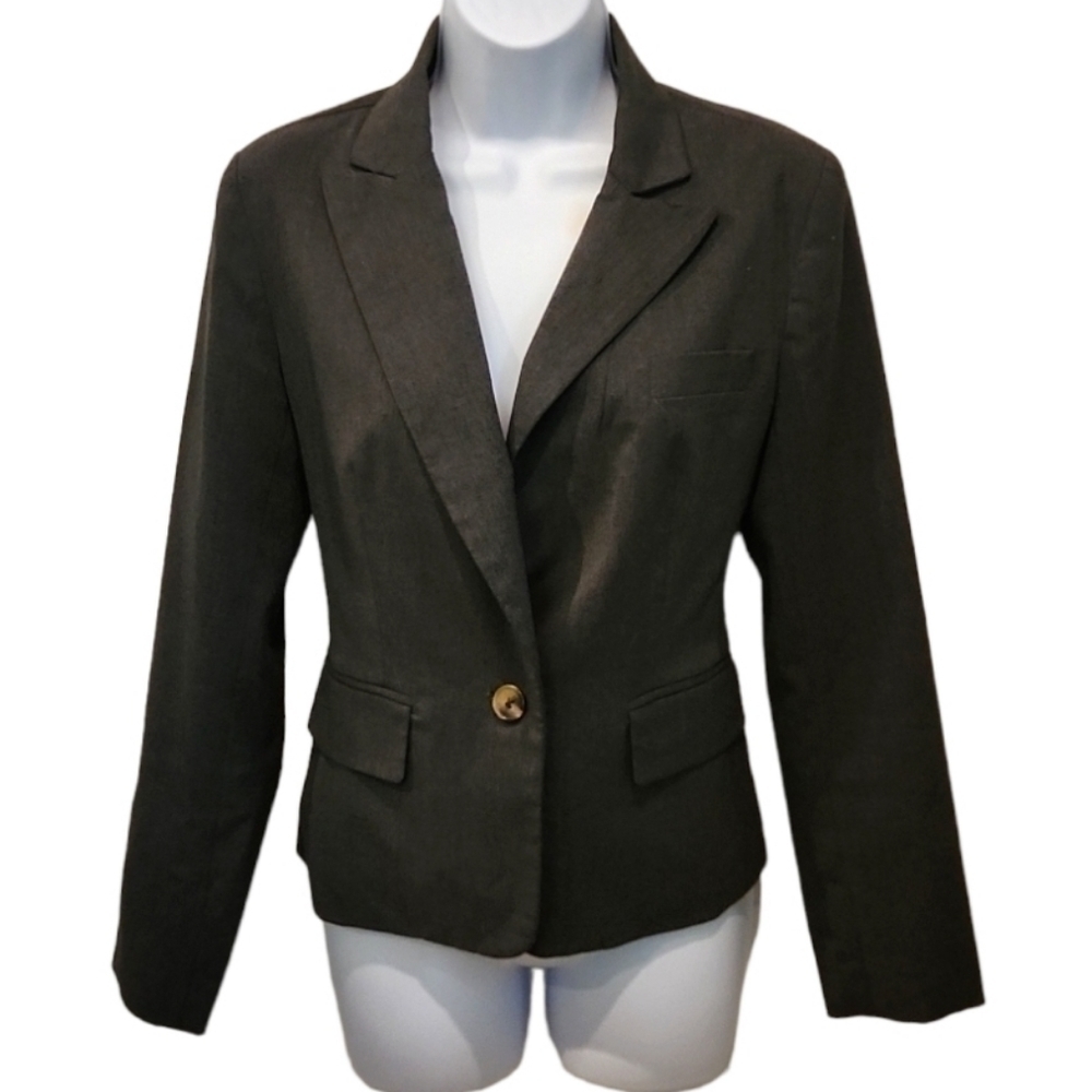 Isaac Mizrahi Gray Blazer